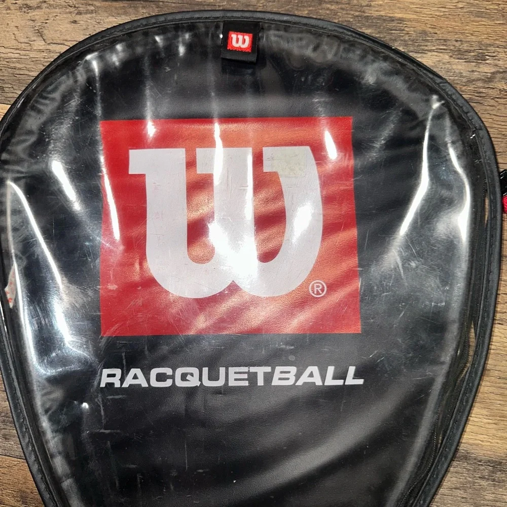 Wilson Racquetball Racket with Cover - Picture 3 of 7
